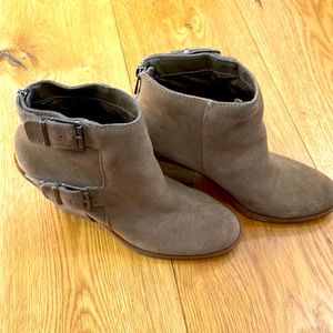 Lucky Suede Booties